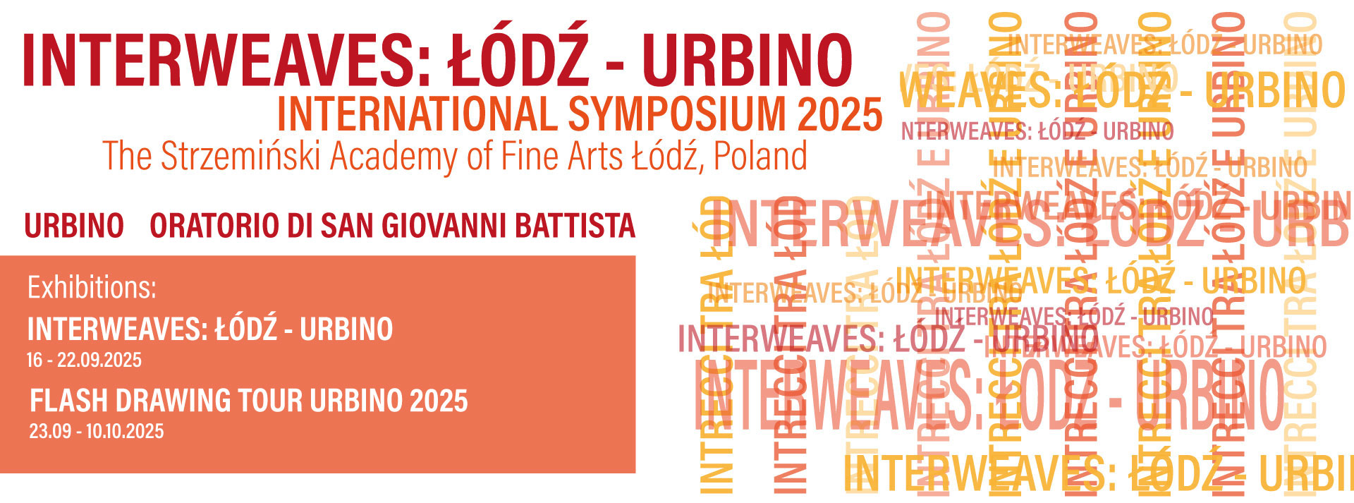 Baner artykułu Międzynarodowe Sympozjum Graficzne w Urbino we Włoszech