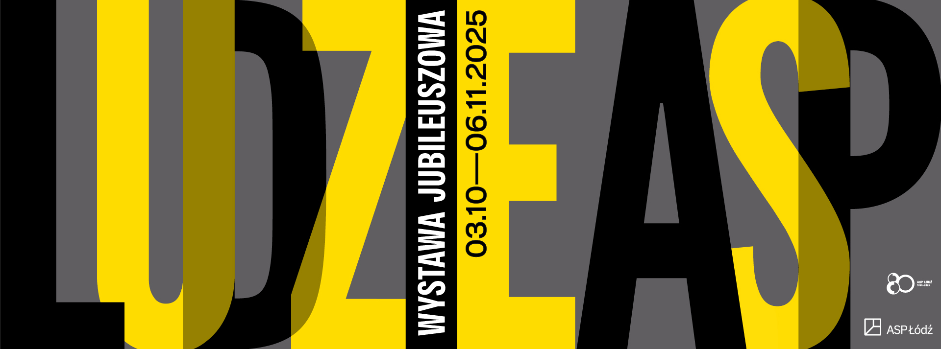 Baner wystawy Ludzie ASP