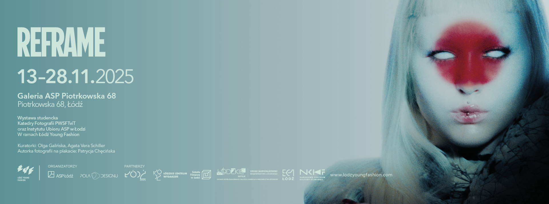 Baner wystawy REFRAME