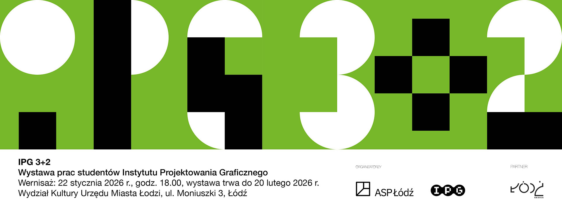Baner wystawy IPG 3+2
