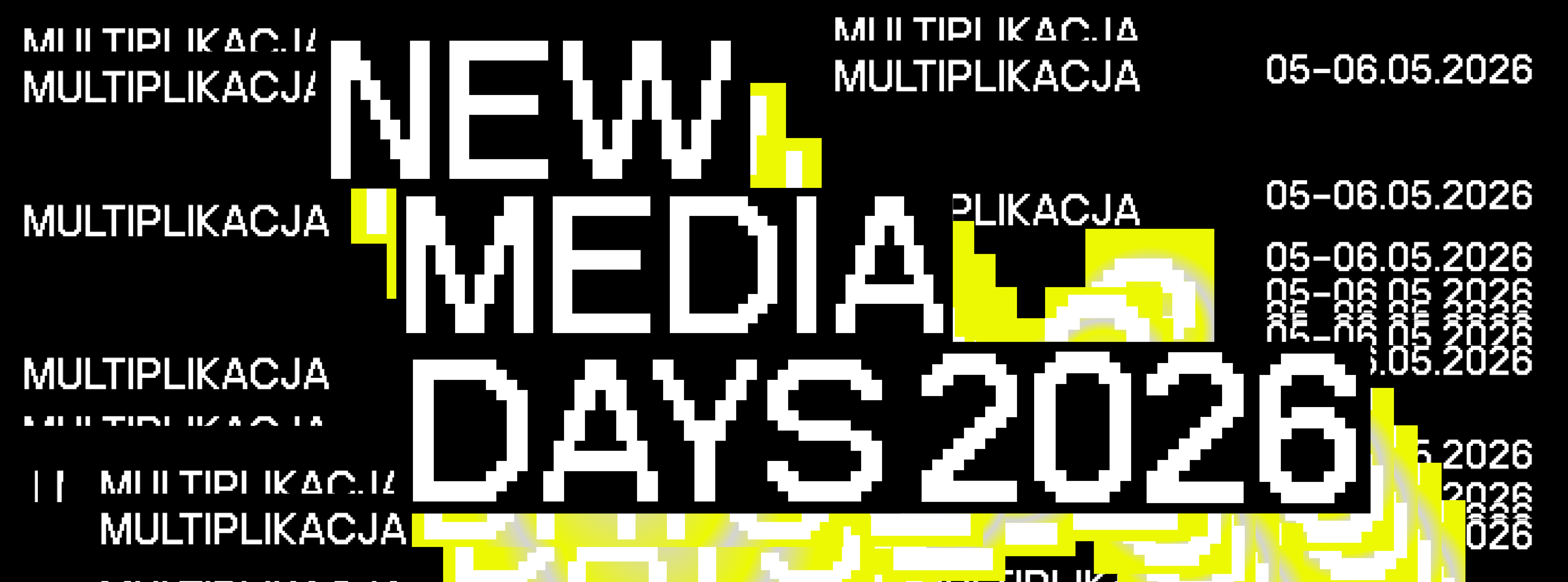 Baner wydarzenia New Media Days Łódź 2026