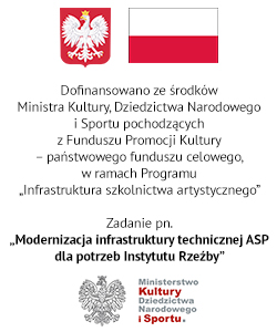 Modernizacja infrastruktury technicznej ASP  dla potrzeb Instytutu Rzeźby 